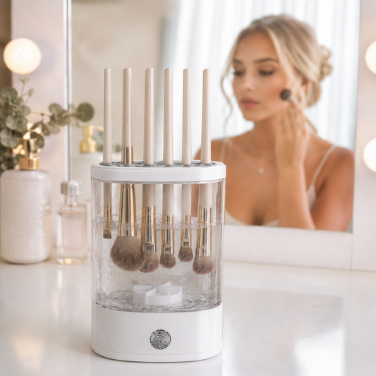 Automatic Fast-Drying Makeup Brush Cleaner